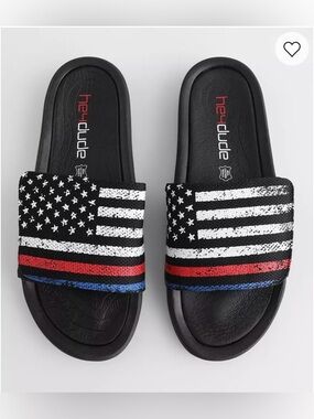 Hey Dude Phoenix Sox Unite Flag Slides
